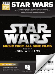 Williams Star Wars – Super Easy Songbook Piano