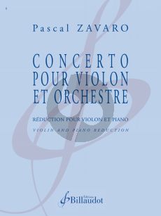 Zavaro Concert Violin and Piano