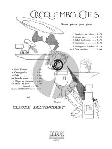 Delvincourt Croquembouches No.6 - Plum Pudding Piano Solo