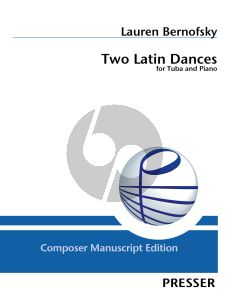Bernofsky Two Latin Dances for Tuba and Piano