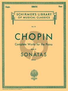 Chopin Sonatas for Piano (edited by C. Mikuli)