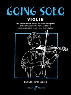 Going Solo - First Performance Pieces for Violin with Piano (Huws Jones)