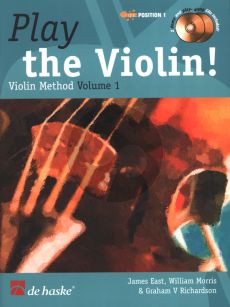 Play the Violin Vol.1 Book with 2 Cd's (english) (english translation by James East)