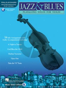 Jazz & Blues for Violin (Hal Leonard Instrumental Play-Along) (Book with Audio online)