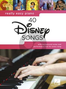 Really Easy Piano 40 Disney Songs