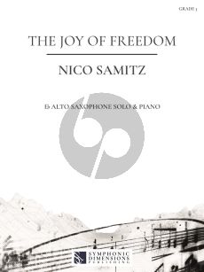 Samitz The Joy of Freedom for Alto Saxophone and Piano