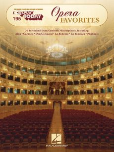 Album Opera Favorites for Keyboard E-Z Play Today Vol. 195