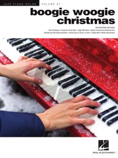 Boogie Woogie Christmas Piano (Jazz Piano Solos Series Vol. 67)