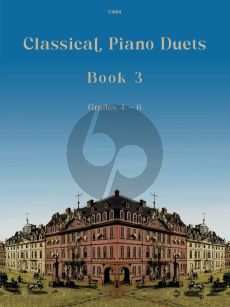 Album Classical Piano Duets Vol.3 Easy Grades 4-6 for Piano 4 Hands (Collected by Marjorie Smale)