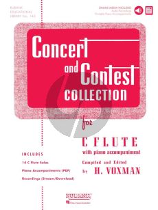 Concert and Contest Collection for Flute (Book with Audio online) (Himie Voxman)