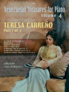 Carrena Venezuelan Treasures for the Piano Vol. 4 (Edited by Clara Rodriguez) (Grades 7–8+ and beyond)