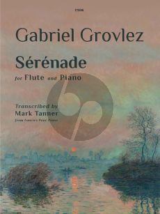 Grovlez Serenade from Fancies for Piano arranged for Flute and Piano (Arranged by Mark Tanner)