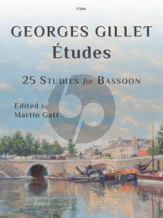 Gillet 25 Studies for Bassoon (Edited by Martin Gatt)