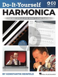 Reinfeld Do-It-Yourself Harmonica (The Best Step-by-Step Guide to Start Playing) (Book with Audio online)