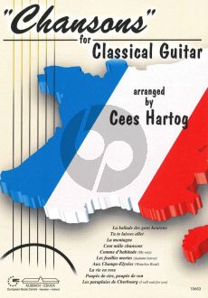 Hartog Chansons for Classical Guitar