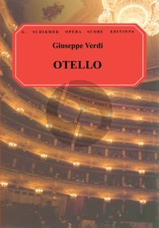 Verdi Otello Vocalscore (Ital./English)