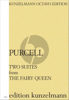 Purcell 2 Suites from The Fairy Queen for String Orchestra Full Score