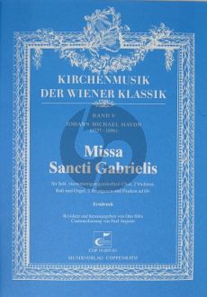 Haydn J.M. Missa sancti Gabrielis Soli SATB, Coro SATB