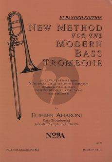 Aharoni New Method for the Modern Bass Trombone Expanded Edition