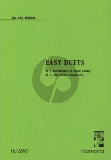 Beekum Easy Duets for 2 instruments