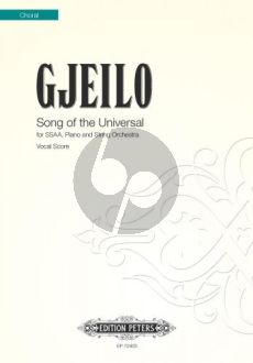 Gjeilo Song of the Universal SSAA and String Orchestra (Vocal Score)