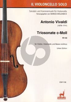 Vivaldi Triosonate c-Moll RV 83 Violine, Violoncello und Basso continuo (Markus Möllenbeck)