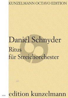 Schnyder Ritus Streichorchester Partitur