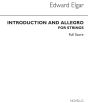 Elgar Introduction & Allegro Op.47 for String Quartet and Strings Fullscore