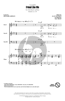 Friend Like Me (from Aladdin) (arr. Mac Huff)