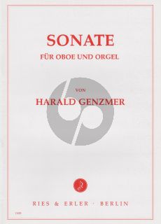 Genzmer Sonate GeWV 425 Oboe und Orgel (1993 / 94)