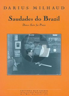 Milhaud Saudades do Brasil Op.67 Piano