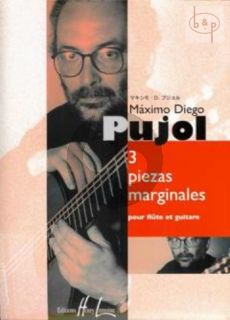 3 Piezas Marginales Flute-Guitar