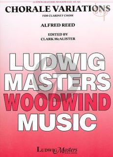 Chorale Variations (Clar.Choir) (3 Clar.[Bb]- Alto Clar.-Bass Clar.-Contrabass Clar.)