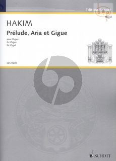 Prelude-Aria et Gigue Orgue