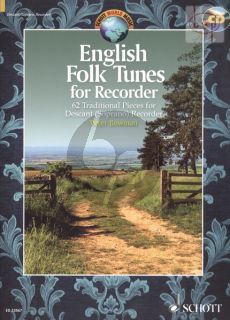 English Folk Tunes for Descant Recorder (62 Traditional Pieces)