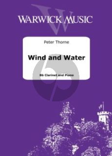 Thorne Wind and Water for Clarinet in Bb and Piano