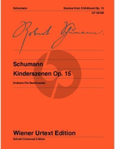 Schumann Kinderszenen Opus 15 Klavier (Herausgeber Joachim Draheim - Fingersatz von: Jozef De Beenhouwer) (Wiener-Urtext)