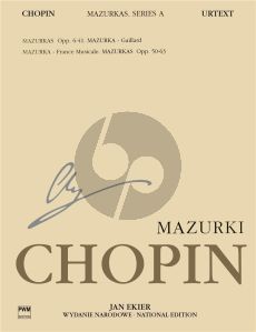 Chopin Mazurkas for Piano (Urtext) (edited by Jan Ekier and Pavel Kaminski)