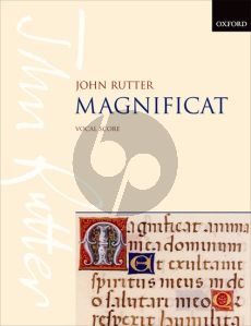 Rutter Magnificat Soprano or Mezzo-Soprano Solo, Mixed Choir-Orchestra[Chamber Ensemble] Vocal Score