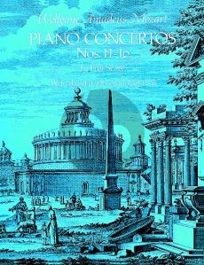 Mozart Concertos Nos.11-16 Piano-Orch. Full Score