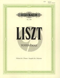 Liszt Totentanz fur 2 Klaviere (edited by Emil von Sauer) (Peters)