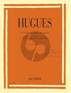 Hugues La Scuola del Flauto Op.51 4 Vols Complete (edited by Alberto Veggetti) (ital./engl.)