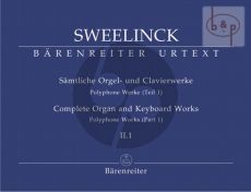 Samtliche Orgel- & Clavierwerke Vol.2 Teil 1 (Polyphone Werke Teil 1)