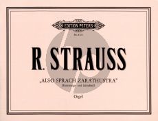 Strauss Also sprach Zarathustra Einleitungs- und Schlussteil Op.30 bearbeitet fur Orgel (Hans Georg Pfluger)