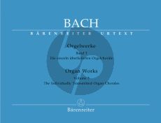 Bach Orgelwerke Vol. 3 Einzeln überlieferte Orgelchoräle (edited by Hans Klotz) (Barenreiter-Urtext)