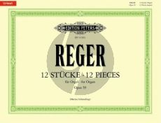 Reger 12 Stücke Op. 59 Orgel (Martin Schmeding)