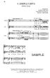 Copland Old American Songs SATB and Piano