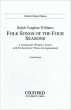 Vaughan Williams Folksongs of 4 Seasons (Vocalscore)