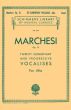 Marchesi 20 Vocalises op.15 alto voice