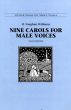 Vaughan-Williams 9 Carols for Male Voices Vocal Score (TTBB unaccompanied)
